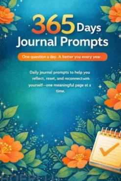 365 Days of Journal Prompts: A Year of Reflection, Clarity, and Personal Growth