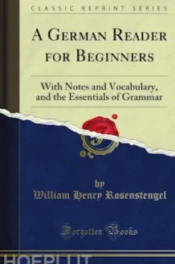 A German Reader for Beginners