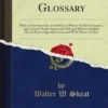 A Mœso-Gothic Glossary