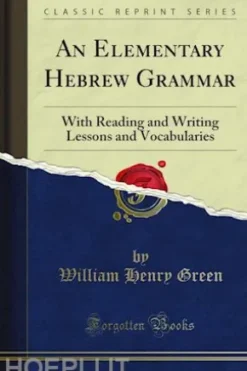 An Elementary Hebrew Grammar