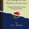 An Etymological Dictionary of the Romance Languages