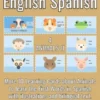 4 - Animals II - Flash Cards Pictures and Words English Spanish