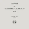 Annali del seminario giuridico dell'Università di Palermo - e-Book