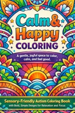 Autism Coloring Book: Calm, Simple Designs for Relaxation and Focus
