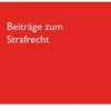 Beiträge zum Strafrecht