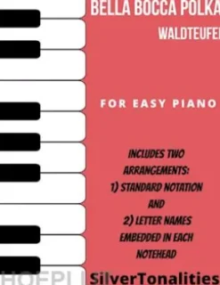 Bella Bocca Polka Easy Piano Sheet Music Combo