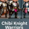 Chibi Knight Warriors Characters PhotoBook 100 Pictures
