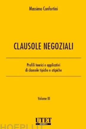 Clausole negoziali - Volume III