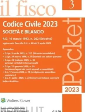 Codice Civile 2023 Società e Bilancio