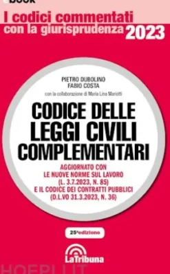 Codice delle leggi civili complementari