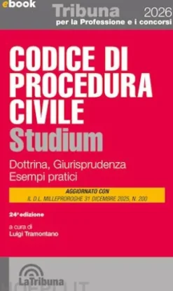 Codice di procedura civile studium