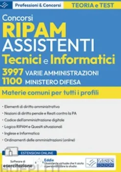 Concorsi RIPAM-Assistenti tecnici e informatici (3997 varie Amministrazioni - 1100 Ministero Difesa)