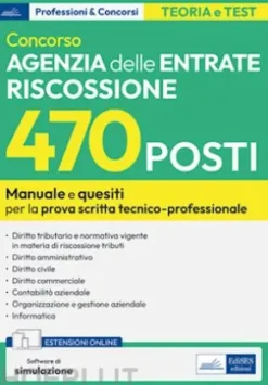 Concorso 470 posti Agenzia delle Entrate - Riscossione