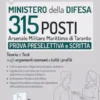 Concorso RIPAM - Ministero della Difesa - 315 posti Arsenale Militare Marittimo di Taranto