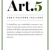 Costituzione italiana: articolo 5