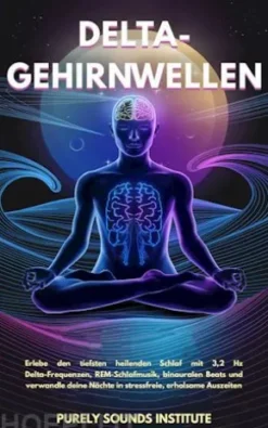Delta-Gehirnwellen: Erlebe den tiefsten heilenden Schlaf mit 3,2 Hz Delta-Frequenzen, REM-Schlafmusik, binauralen Beats und verwandle deine Nächte in stressfreie, erholsame Auszeiten
