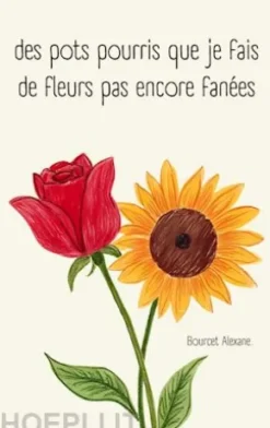 des pots pourris que je fais de fleurs pas encore fanées