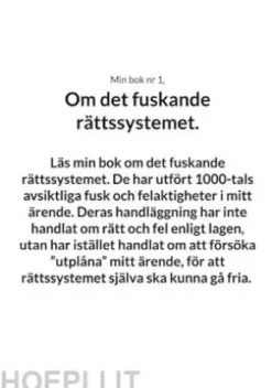 Det fuskande rättsväsendet