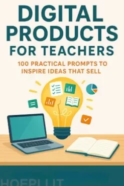 Digital Products for Teachers 100 Practical Prompts to Inspire Ideas That Sell
