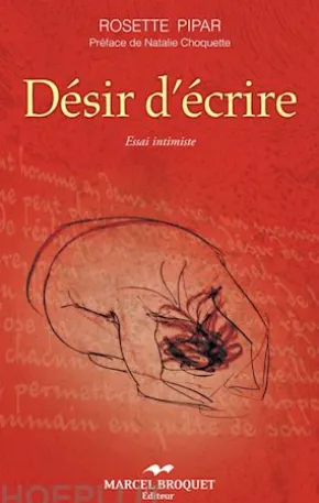 Désir d'écrire