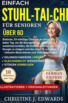 Einfach Stuhl-Tai-Chi für Senioren über 60