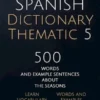 English Spanish Dictionary Thematic 5