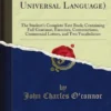 Esperanto (the Universal Language)