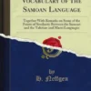 Grammar and Vocabulary of the Samoan Language