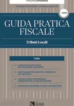 Guida Pratica Fiscale Tributi locali 2026 – Sistema Frizzera