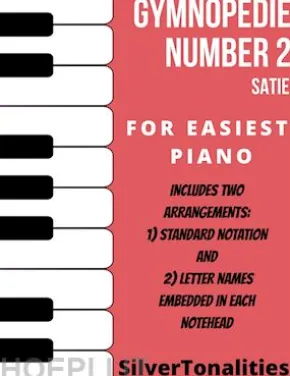 Gymnopedie Number 2 Easiest Piano Sheet Music Combo