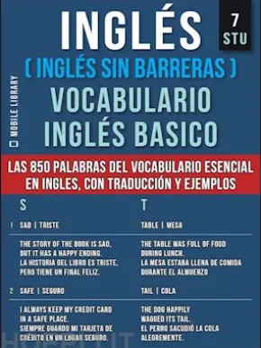 Inglés (Inglés Sin Barreras) Vocabulario Inglés Basico - 7 - STU