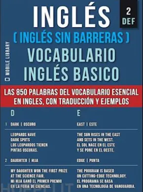 Inglés (Inglés Sin Barreras) Vocabulario Ingles Basico - 2 - DEF