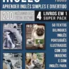 Inglês para todos - Aprender Inglês Simples e Divertido (4 livros em 1 Super Pack)