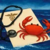 Je pensais que c'était la fin ...mais le crabe est le plus malin