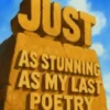 Just as stunning as my last poetry collection