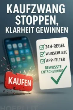 Kaufzwang stoppen, Klarheit gewinnen — Das System für bewusste Entscheidungen