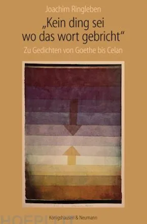 "Kein Ding sei wo das wort gebricht"