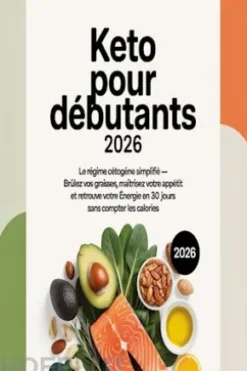 Keto pour Débutants 2026 : Le Régime Cétogène Simplifié — Brûlez vos Graisses, Maîtrisez votre Appétit et Retrouvez votre Énergie en 30 Jours sans Compter les Calories