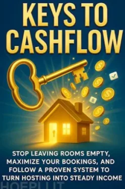 Keys to Cashflow: Stop leaving rooms empty, maximize your bookings, and follow a proven system to turn hosting into steady income