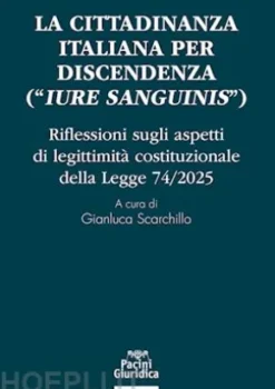 La cittadinanza italiana per discendenza ("iure sanguinis")