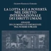 La lotta alla povertà nel diritto internazionale dei diritti umani