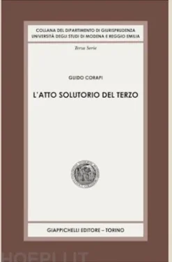 L'atto solutorio del terzo - e-book