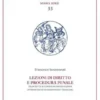 Lezioni di diritto e procedura penale