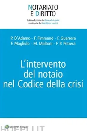 L'intervento del notaio nel Codice della crisi
