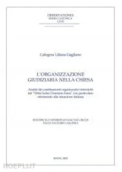 L'organizzazione giudiziaria nella Chiesa