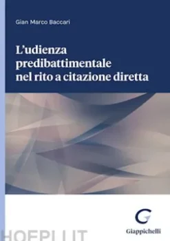 L'udienza predibattimentale nel rito a citazione diretta - e-Book