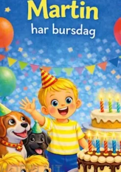 Martin har bursdag