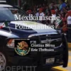 Mexikanische Polizeiautos