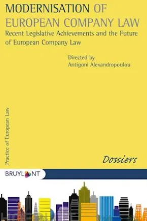 Modernisation of European Company Law