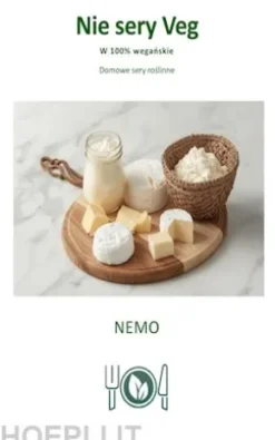 Nie sery Veg - serie Terra Vegan wydawnictwa Nemo -Tom 4
